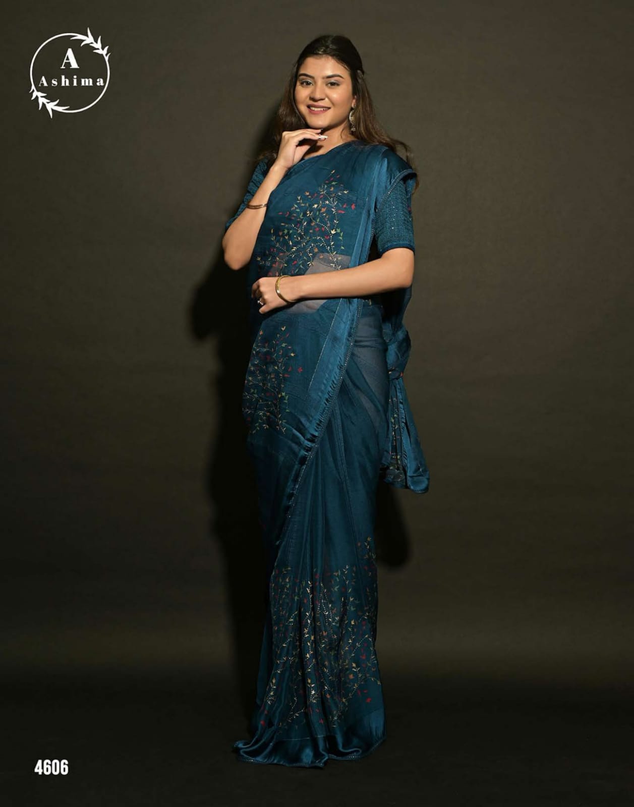 Nylon Autograth By Ashima Party Wear Sarees Catalog